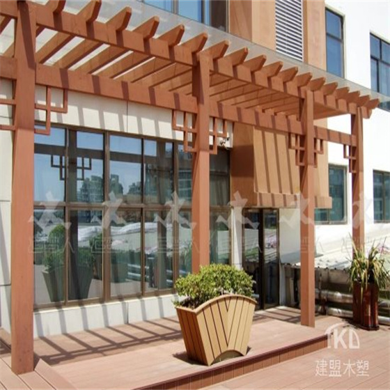 廊坊搭建塑木花架